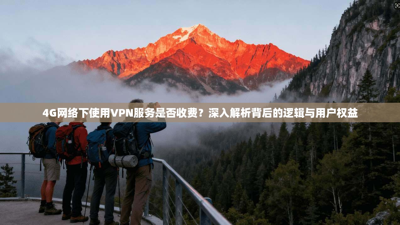 4G网络下使用VPN服务是否收费？深入解析背后的逻辑与用户权益