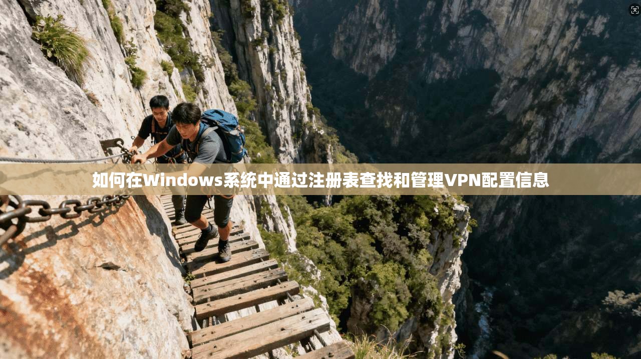 如何在Windows系统中通过注册表查找和管理VPN配置信息