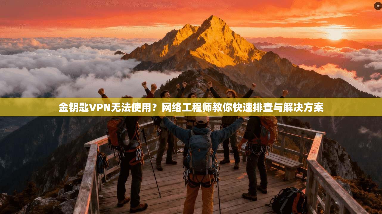 金钥匙VPN无法使用？网络工程师教你快速排查与解决方案