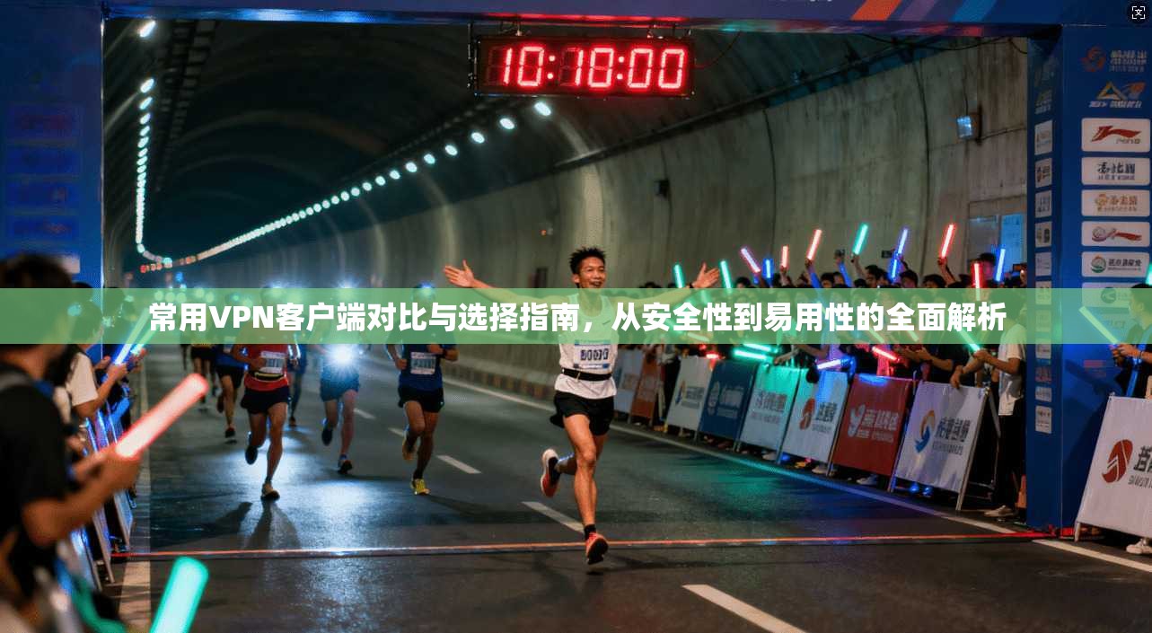 常用VPN客户端对比与选择指南，从安全性到易用性的全面解析