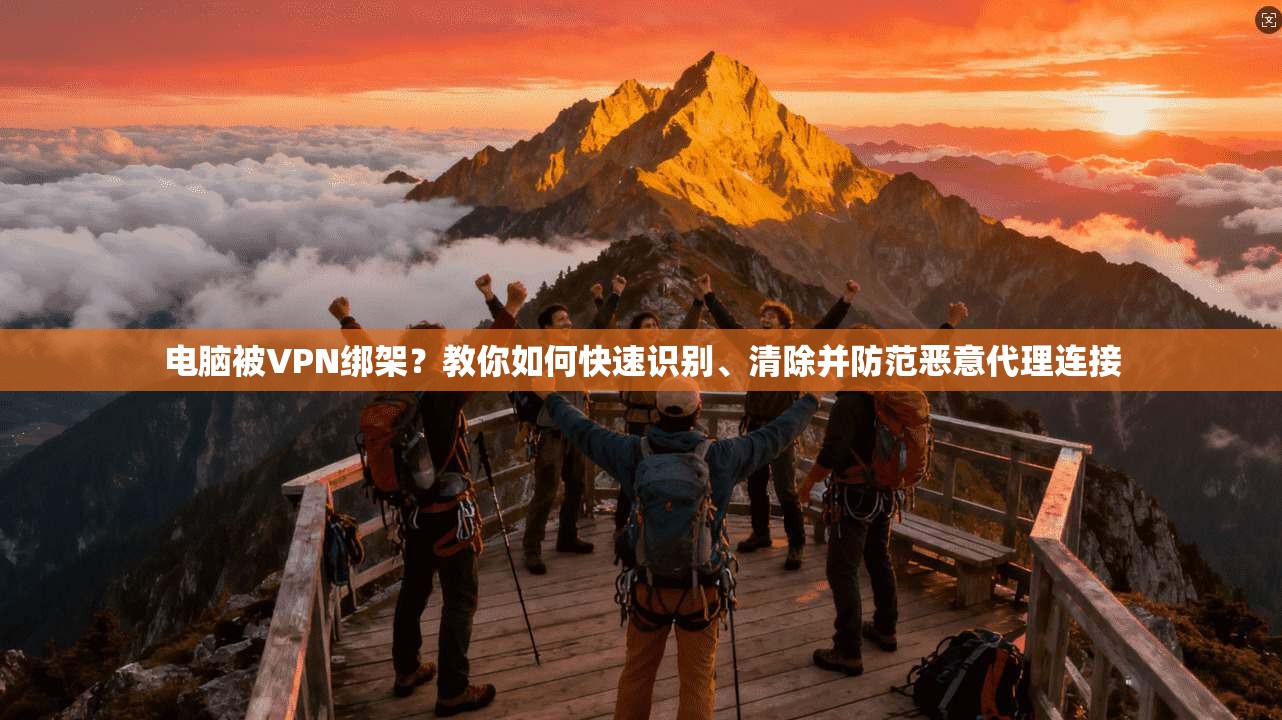 电脑被VPN绑架？教你如何快速识别、清除并防范恶意代理连接