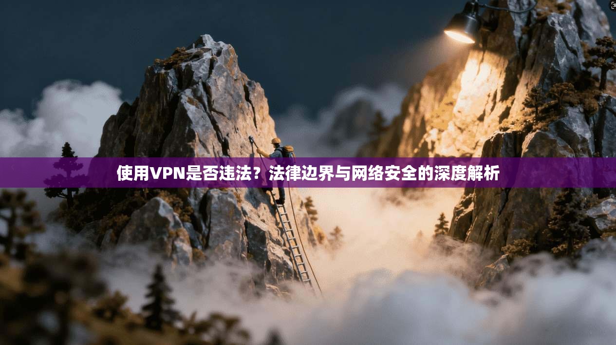 使用VPN是否违法？法律边界与网络安全的深度解析