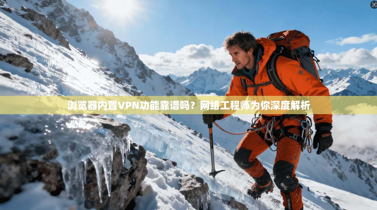 浏览器内置VPN功能靠谱吗？网络工程师为你深度解析
