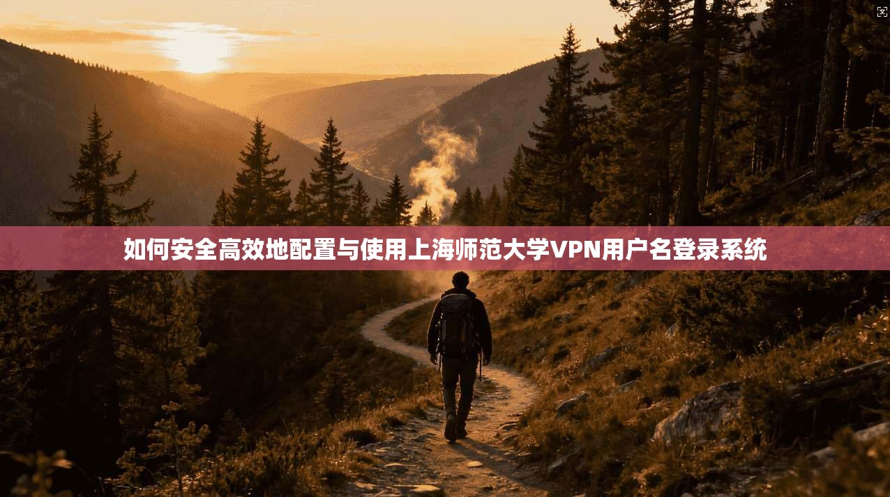 如何安全高效地配置与使用上海师范大学VPN用户名登录系统