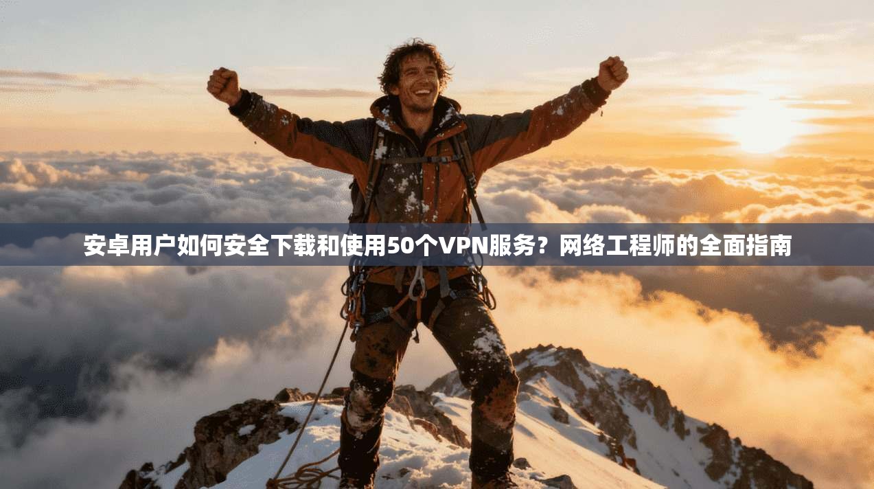 安卓用户如何安全下载和使用50个VPN服务？网络工程师的全面指南