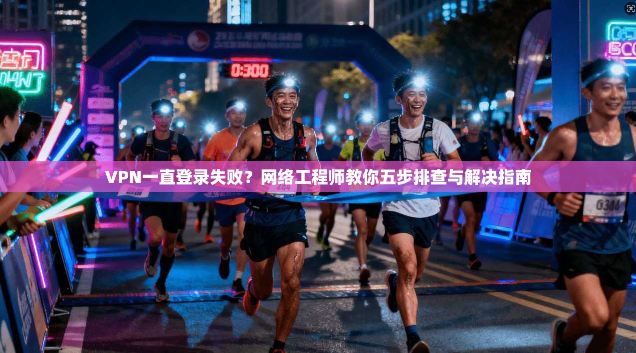 VPN一直登录失败？网络工程师教你五步排查与解决指南