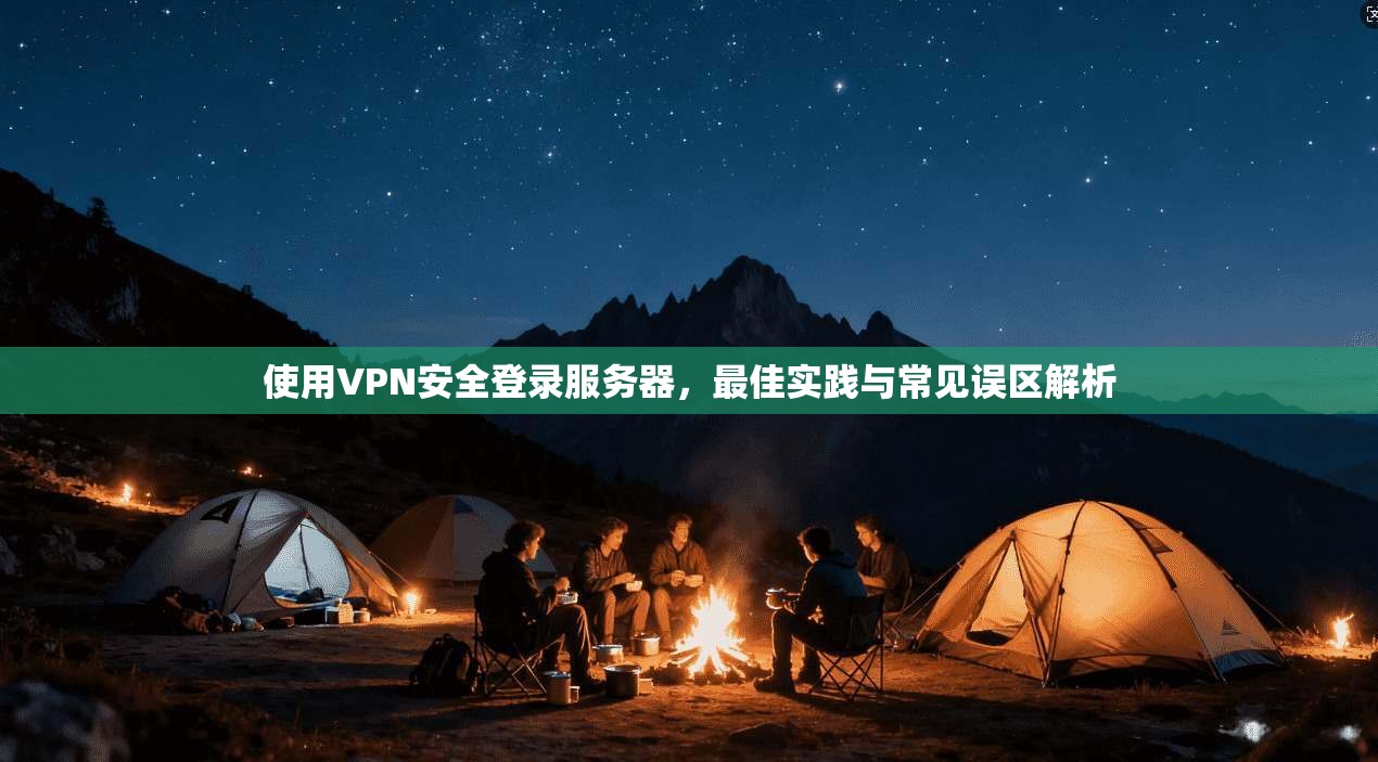 使用VPN安全登录服务器，最佳实践与常见误区解析