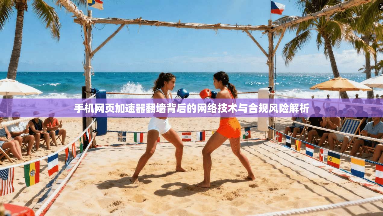 手机网页加速器翻墙背后的网络技术与合规风险解析