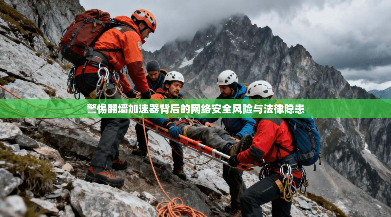 警惕翻墙加速器背后的网络安全风险与法律隐患