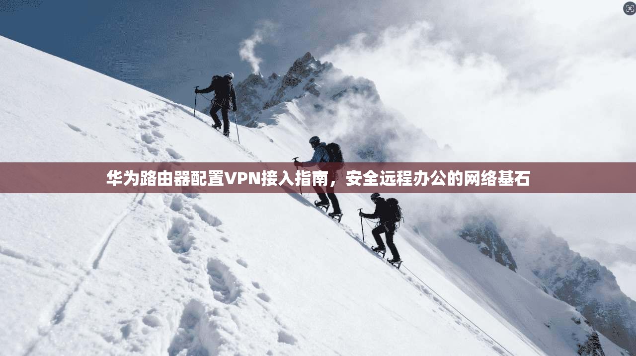 华为路由器配置VPN接入指南，安全远程办公的网络基石