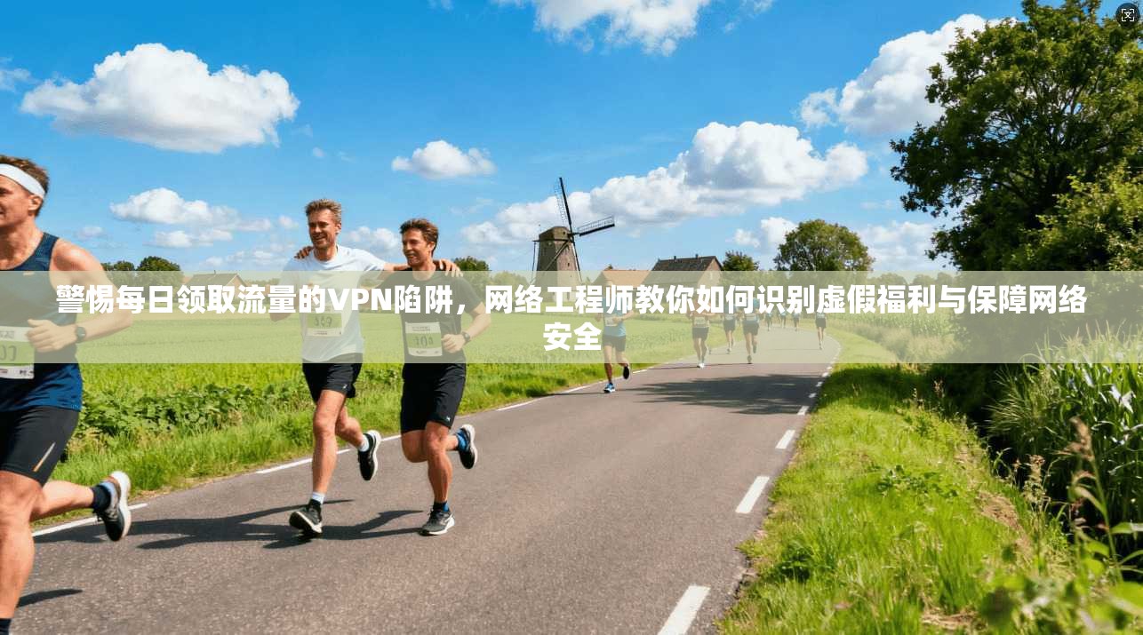 警惕每日领取流量的VPN陷阱，网络工程师教你如何识别虚假福利与保障网络安全