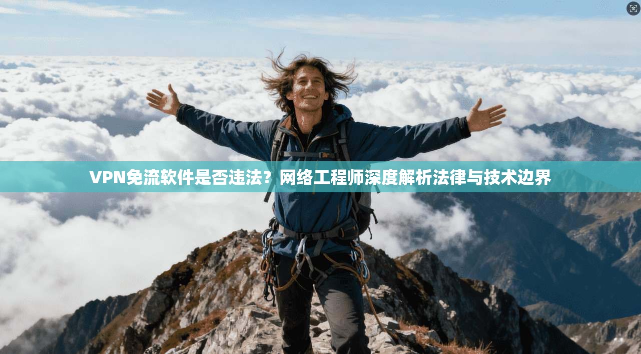 VPN免流软件是否违法？网络工程师深度解析法律与技术边界
