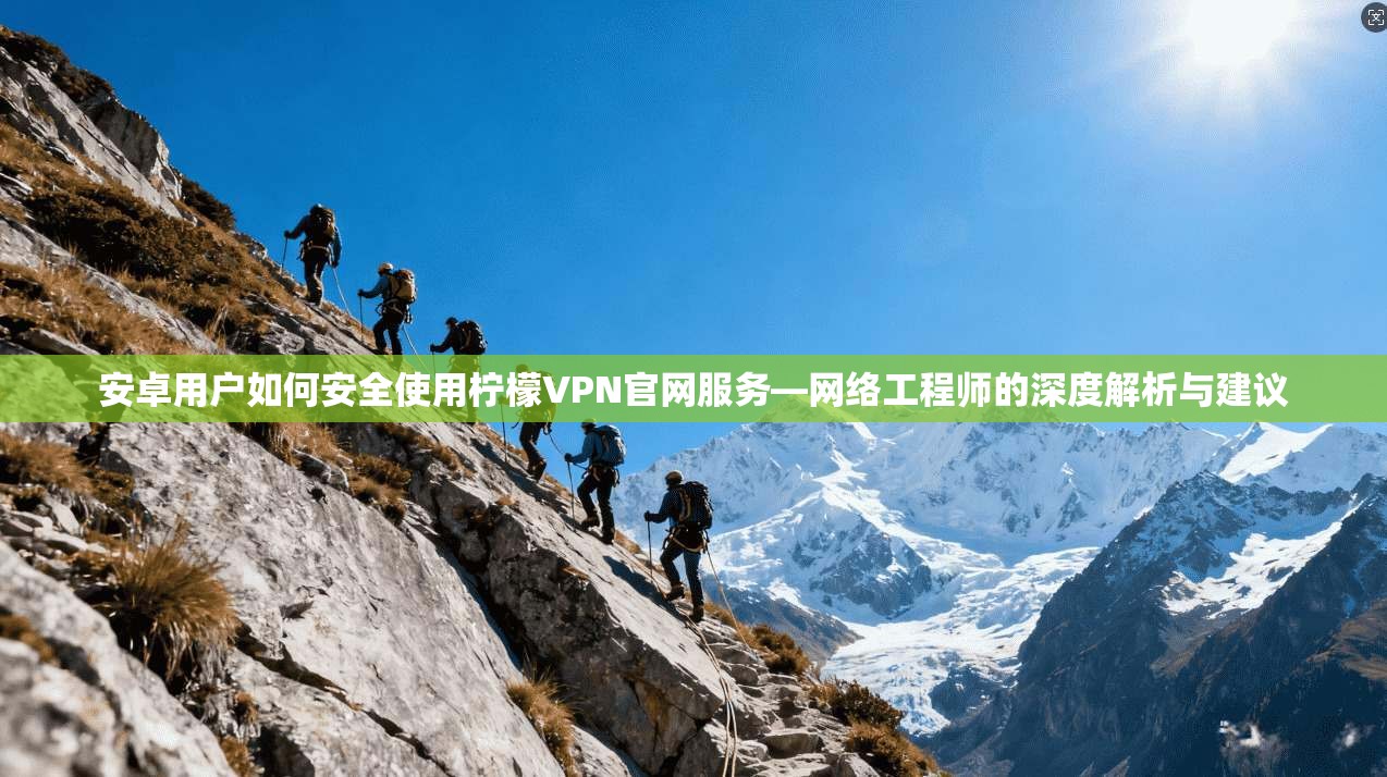 安卓用户如何安全使用柠檬VPN官网服务—网络工程师的深度解析与建议