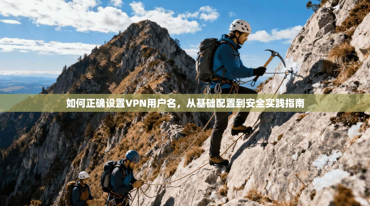 如何正确设置VPN用户名，从基础配置到安全实践指南