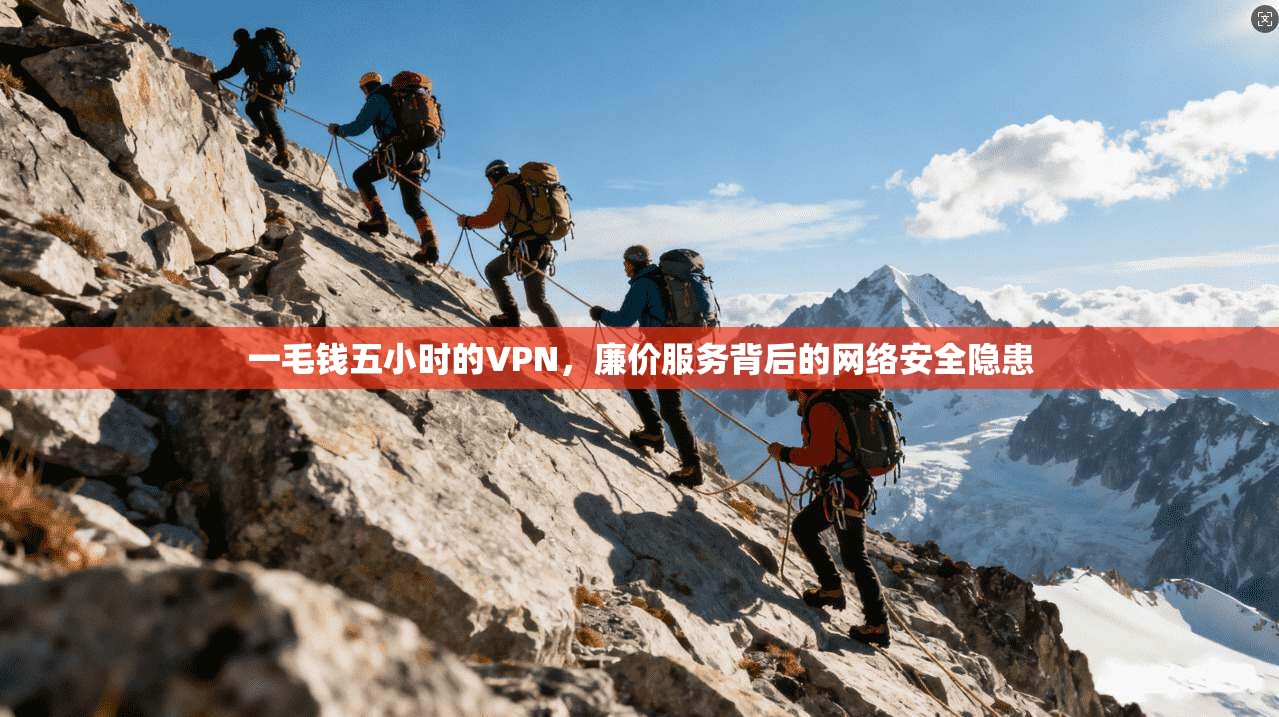一毛钱五小时的VPN，廉价服务背后的网络安全隐患