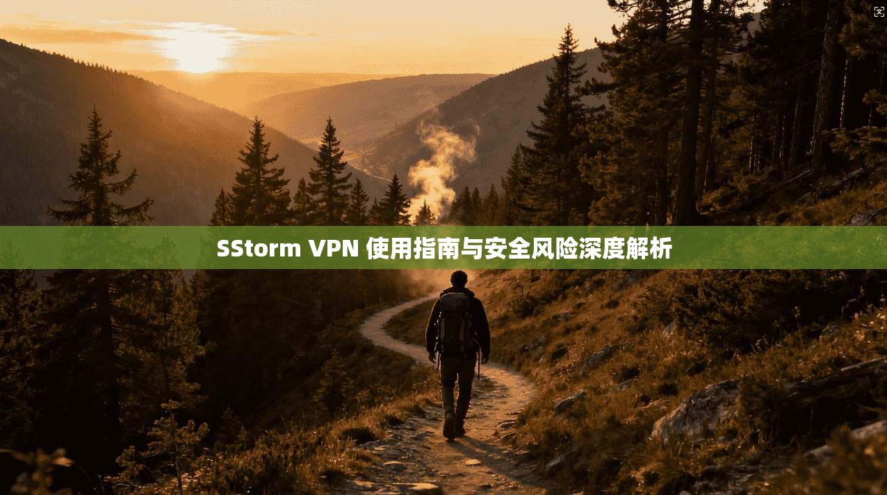 SStorm VPN 使用指南与安全风险深度解析