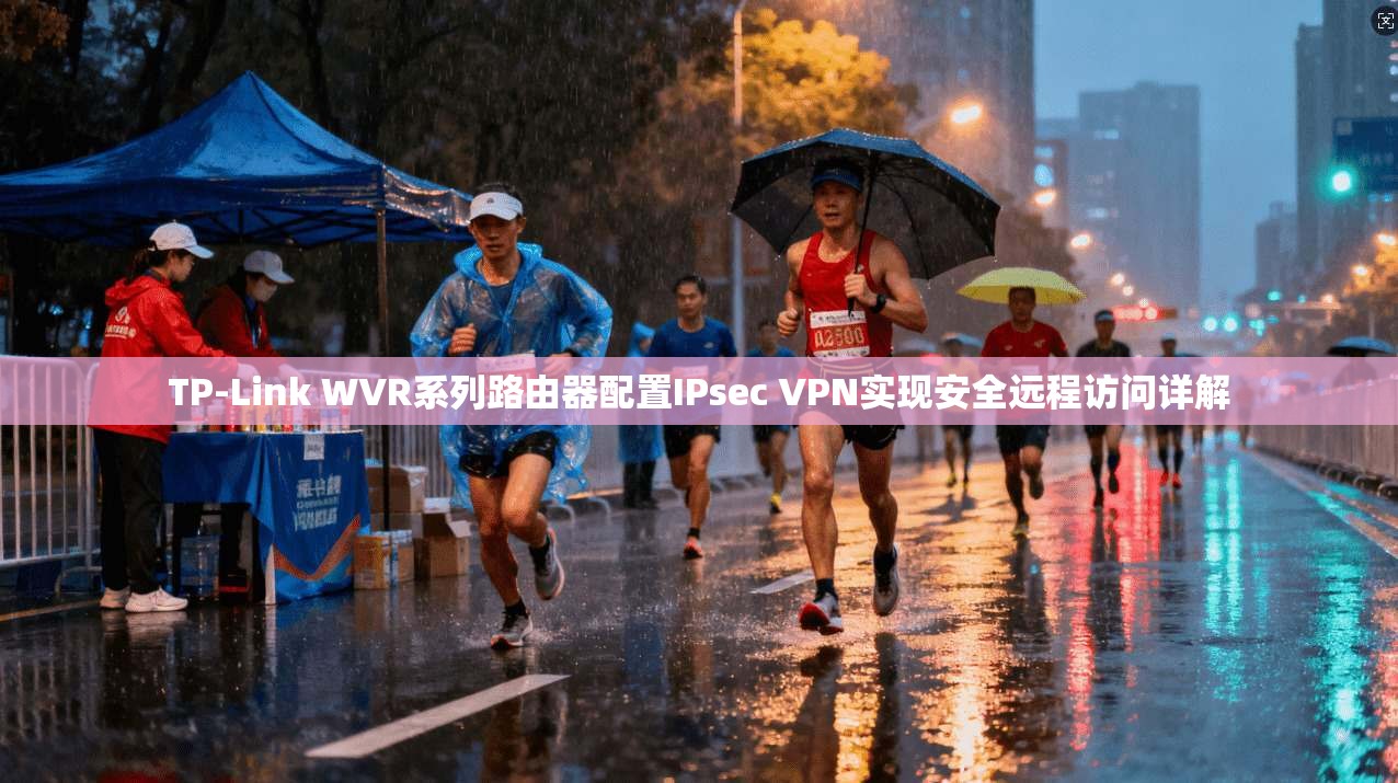 TP-Link WVR系列路由器配置IPsec VPN实现安全远程访问详解