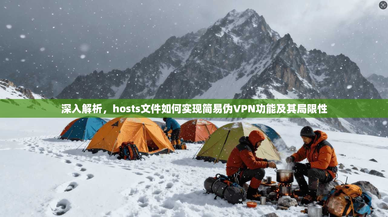 深入解析，hosts文件如何实现简易伪VPN功能及其局限性