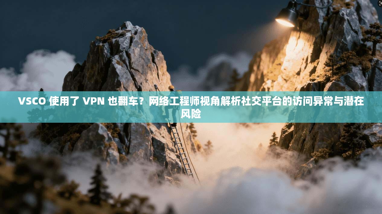 VSCO 使用了 VPN 也翻车？网络工程师视角解析社交平台的访问异常与潜在风险