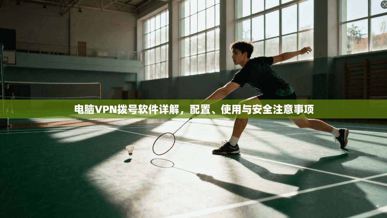电脑VPN拨号软件详解，配置、使用与安全注意事项
