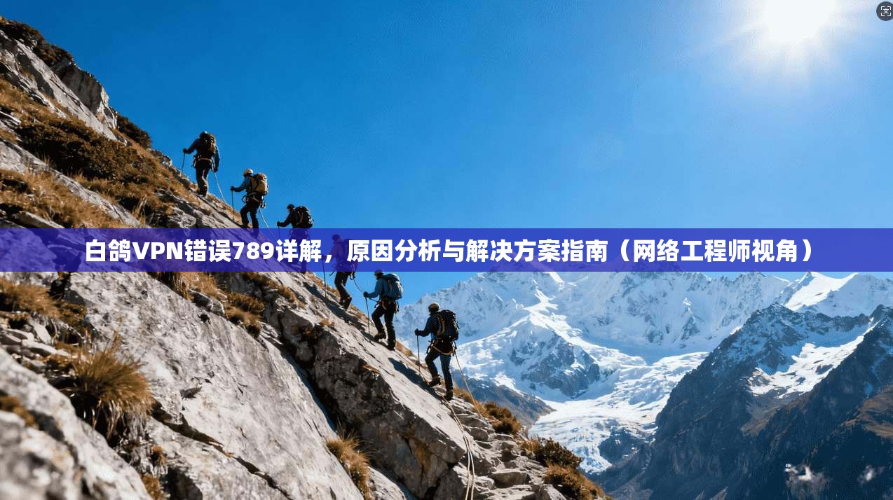 白鸽VPN错误789详解，原因分析与解决方案指南（网络工程师视角）