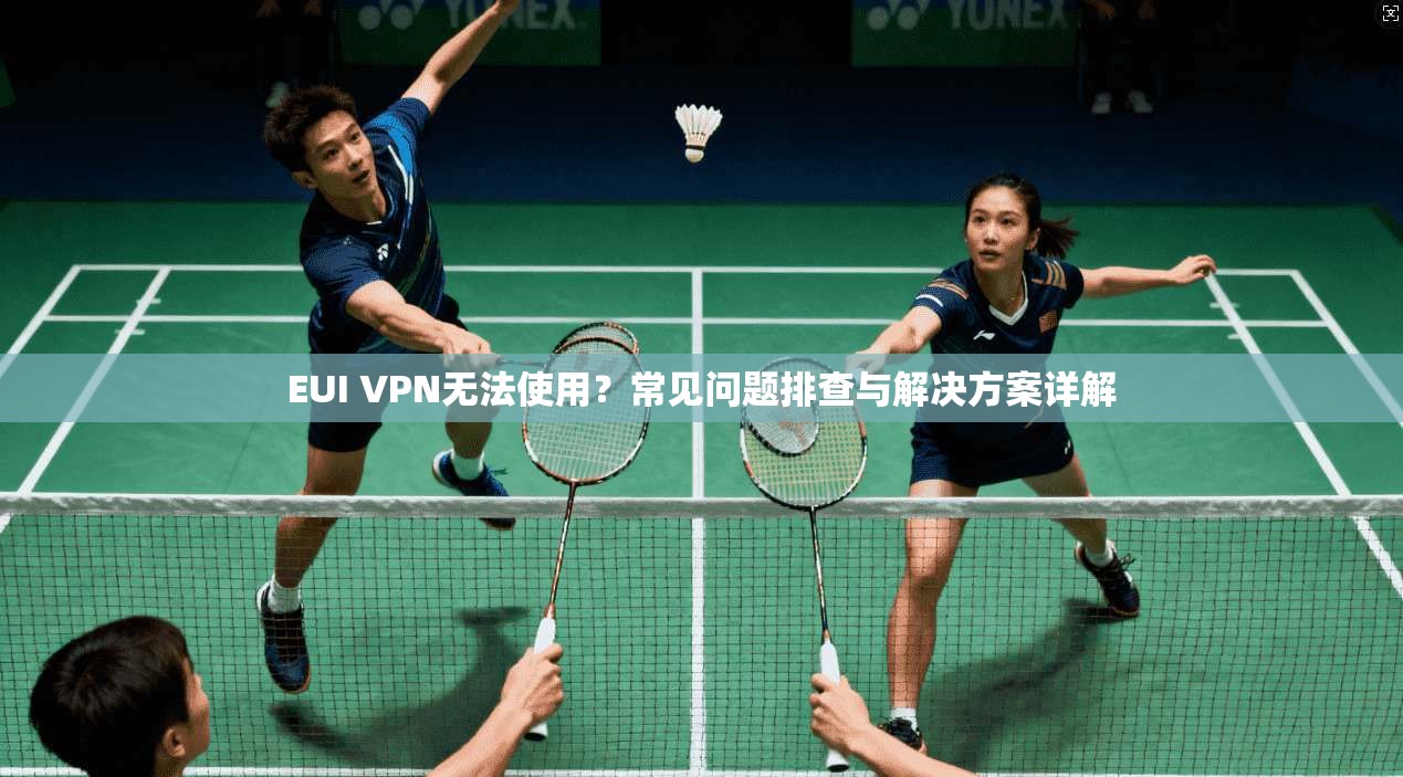 EUI VPN无法使用？常见问题排查与解决方案详解