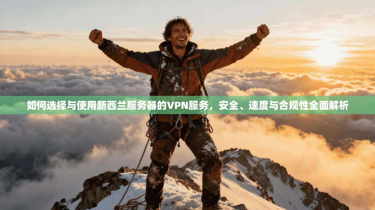 如何选择与使用新西兰服务器的VPN服务，安全、速度与合规性全面解析