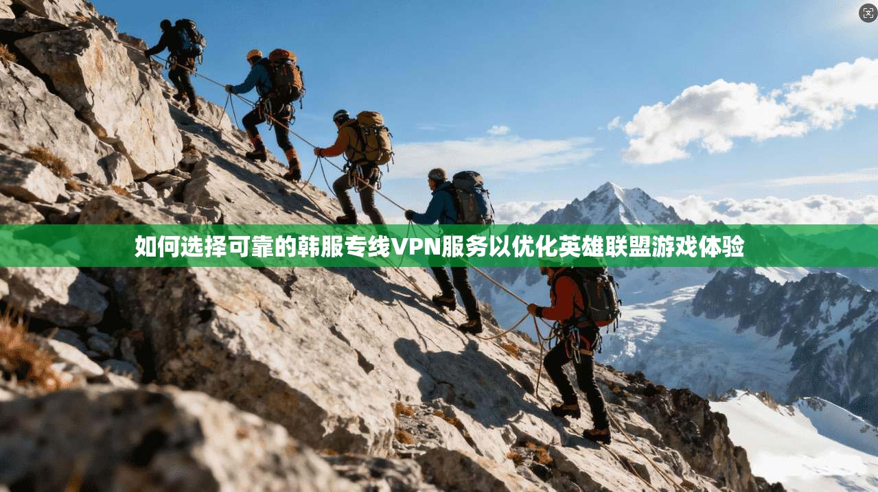 如何选择可靠的韩服专线VPN服务以优化英雄联盟游戏体验