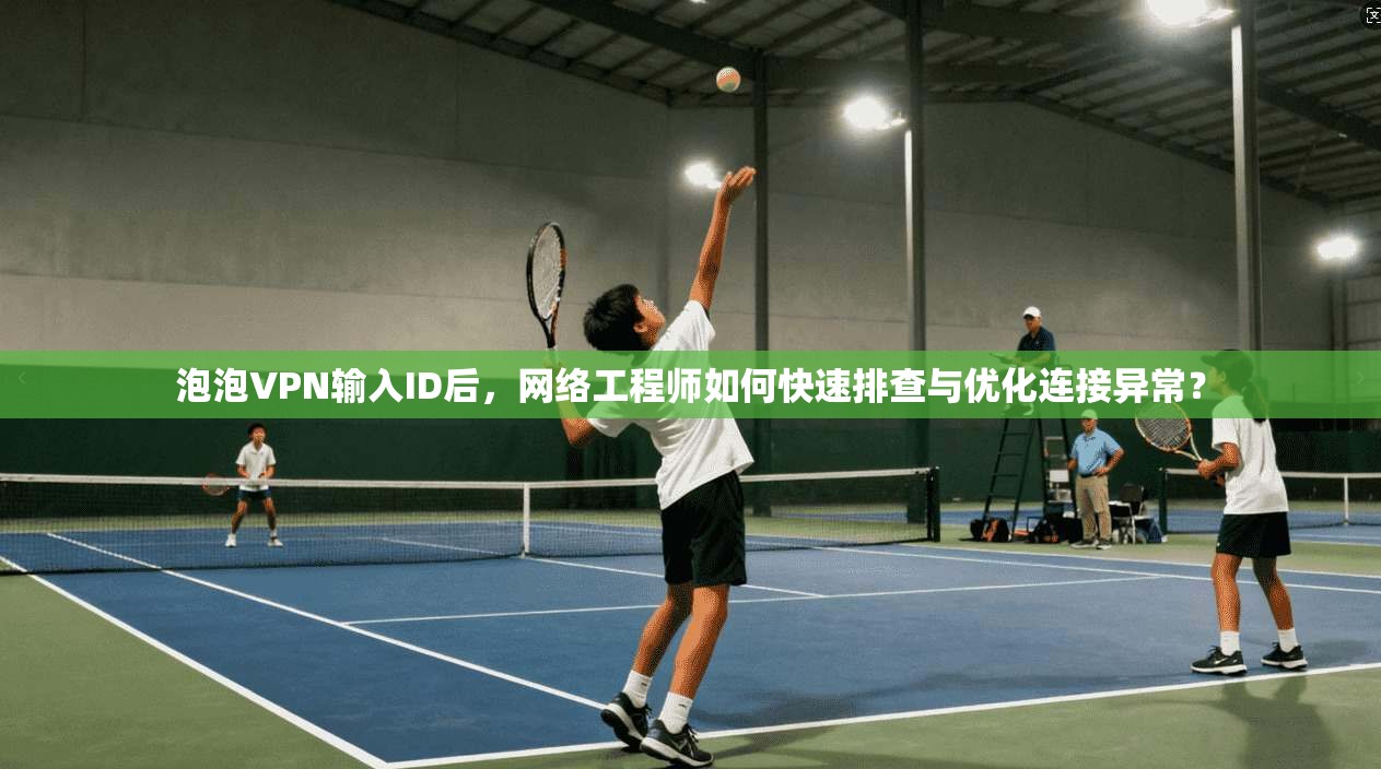 泡泡VPN输入ID后，网络工程师如何快速排查与优化连接异常？