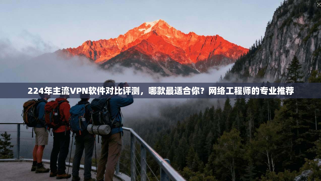 224年主流VPN软件对比评测，哪款最适合你？网络工程师的专业推荐