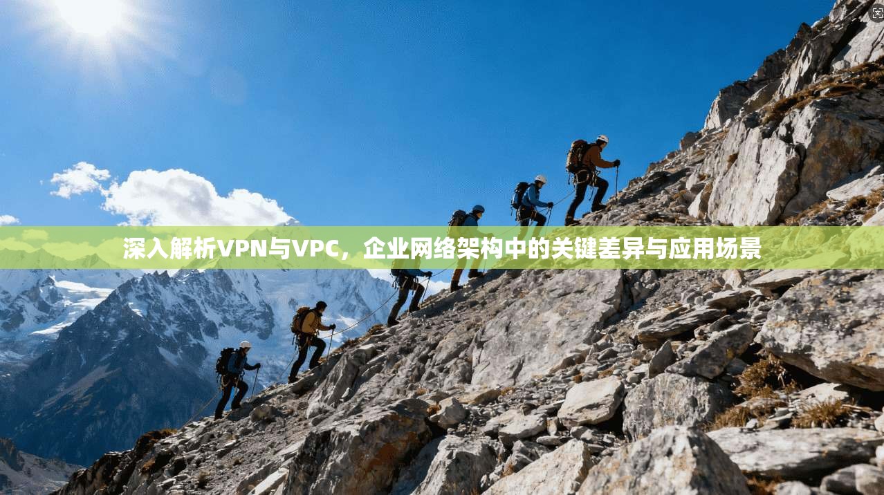 深入解析VPN与VPC,企业网络架构中的关键差异与应用场景