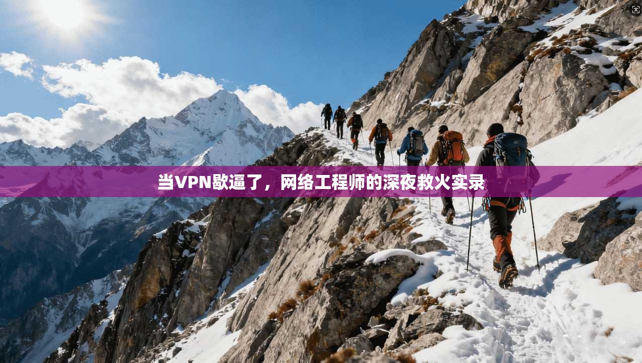 当VPN歇逼了，网络工程师的深夜救火实录