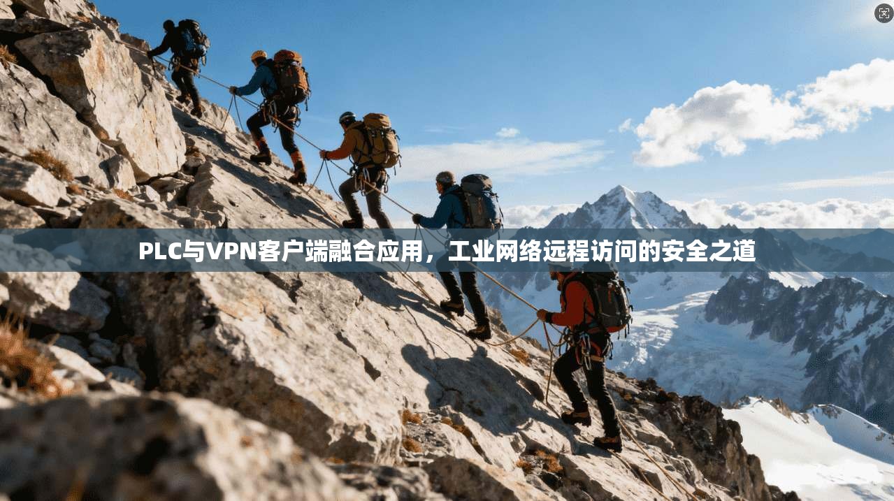 PLC与VPN客户端融合应用，工业网络远程访问的安全之道