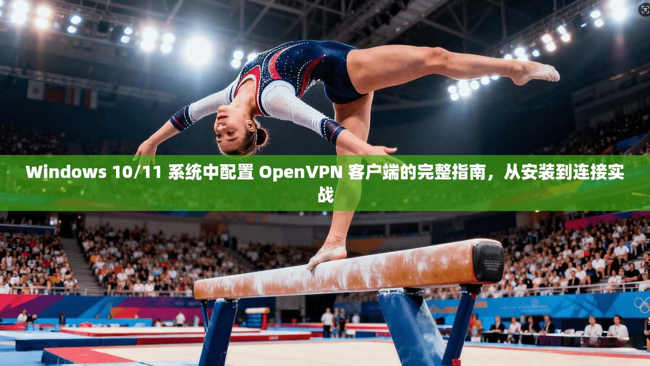 Windows 10/11 系统中配置 OpenVPN 客户端的完整指南，从安装到连接实战