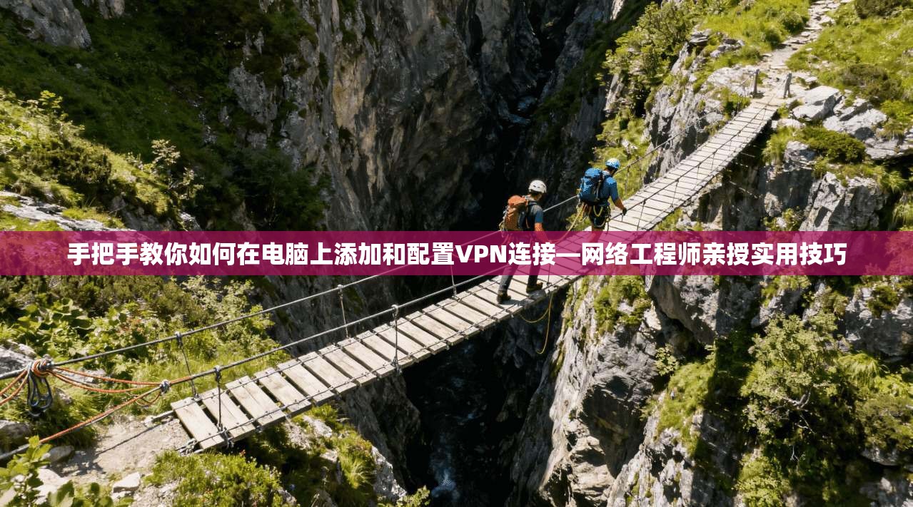 手把手教你如何在电脑上添加和配置VPN连接—网络工程师亲授实用技巧