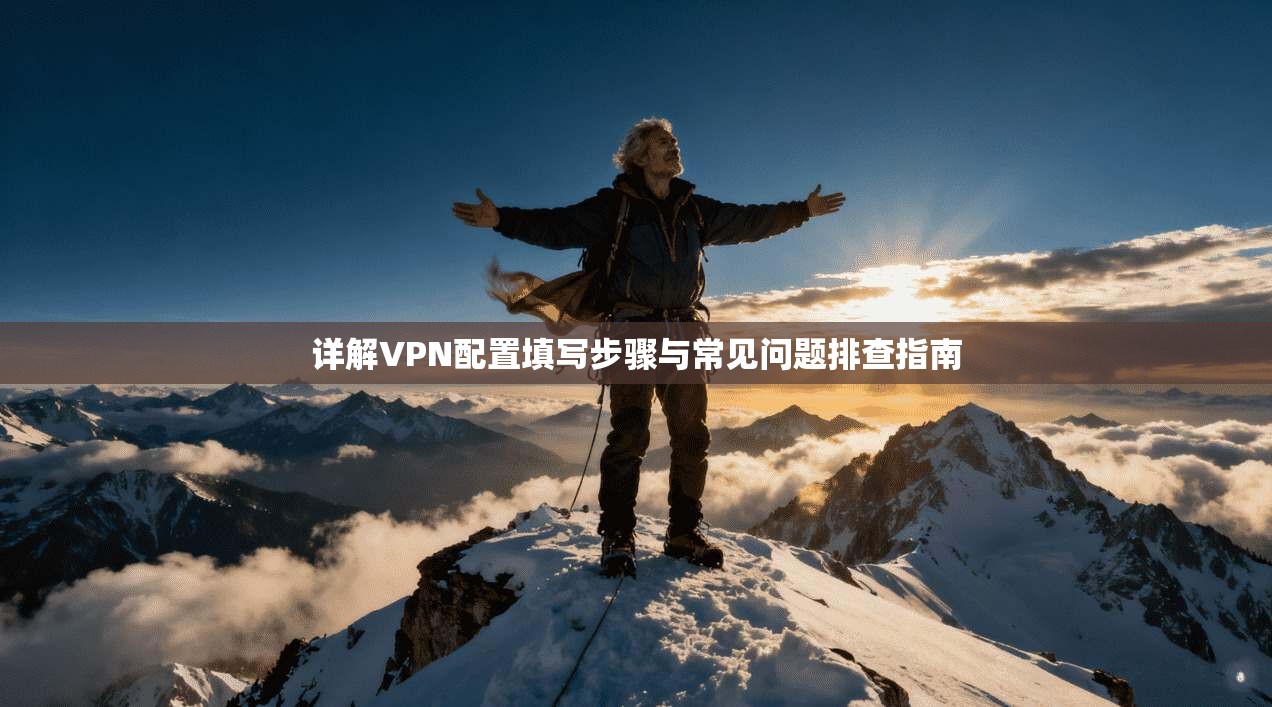 详解VPN配置填写步骤与常见问题排查指南