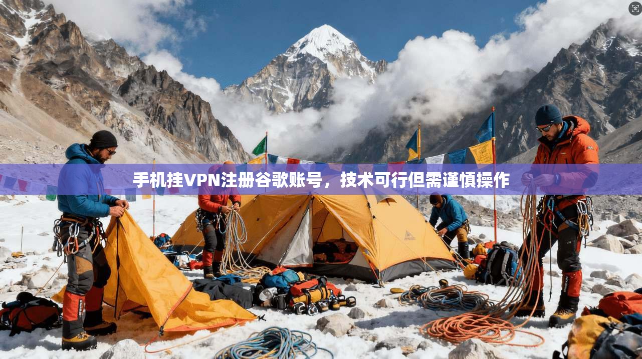 手机挂VPN注册谷歌账号，技术可行但需谨慎操作