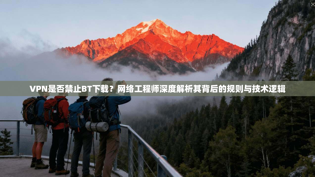 VPN是否禁止BT下载？网络工程师深度解析其背后的规则与技术逻辑