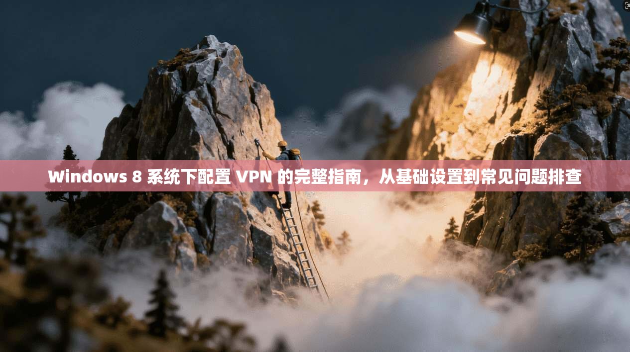 Windows 8 系统下配置 VPN 的完整指南,从基础设置到常见问题排查