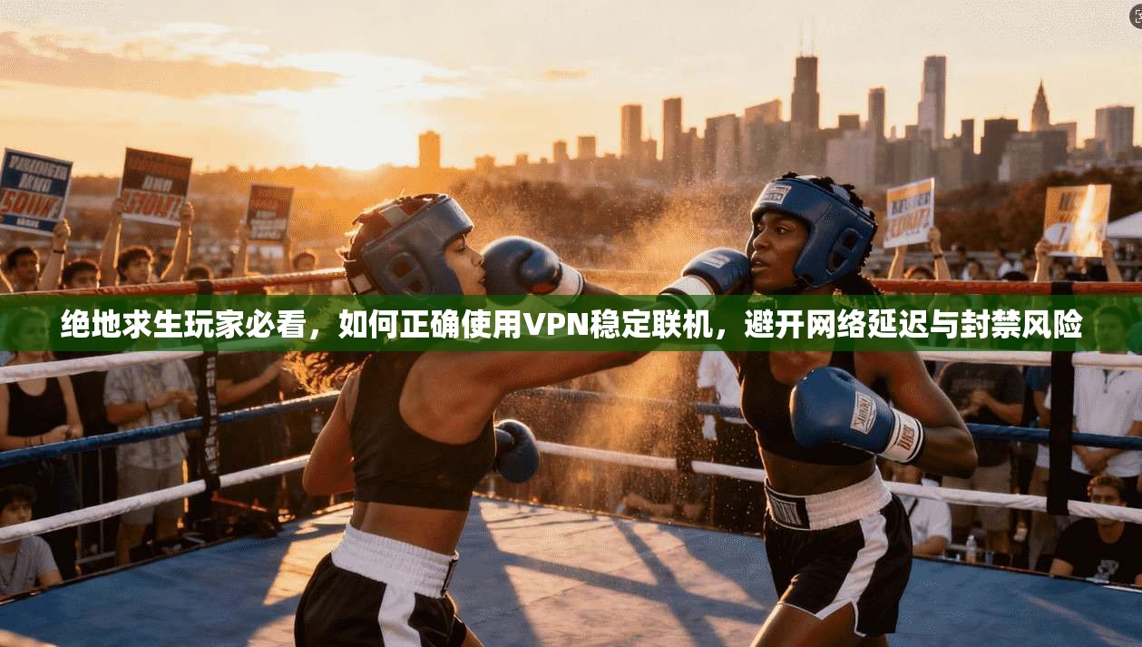 绝地求生玩家必看，如何正确使用VPN稳定联机，避开网络延迟与封禁风险
