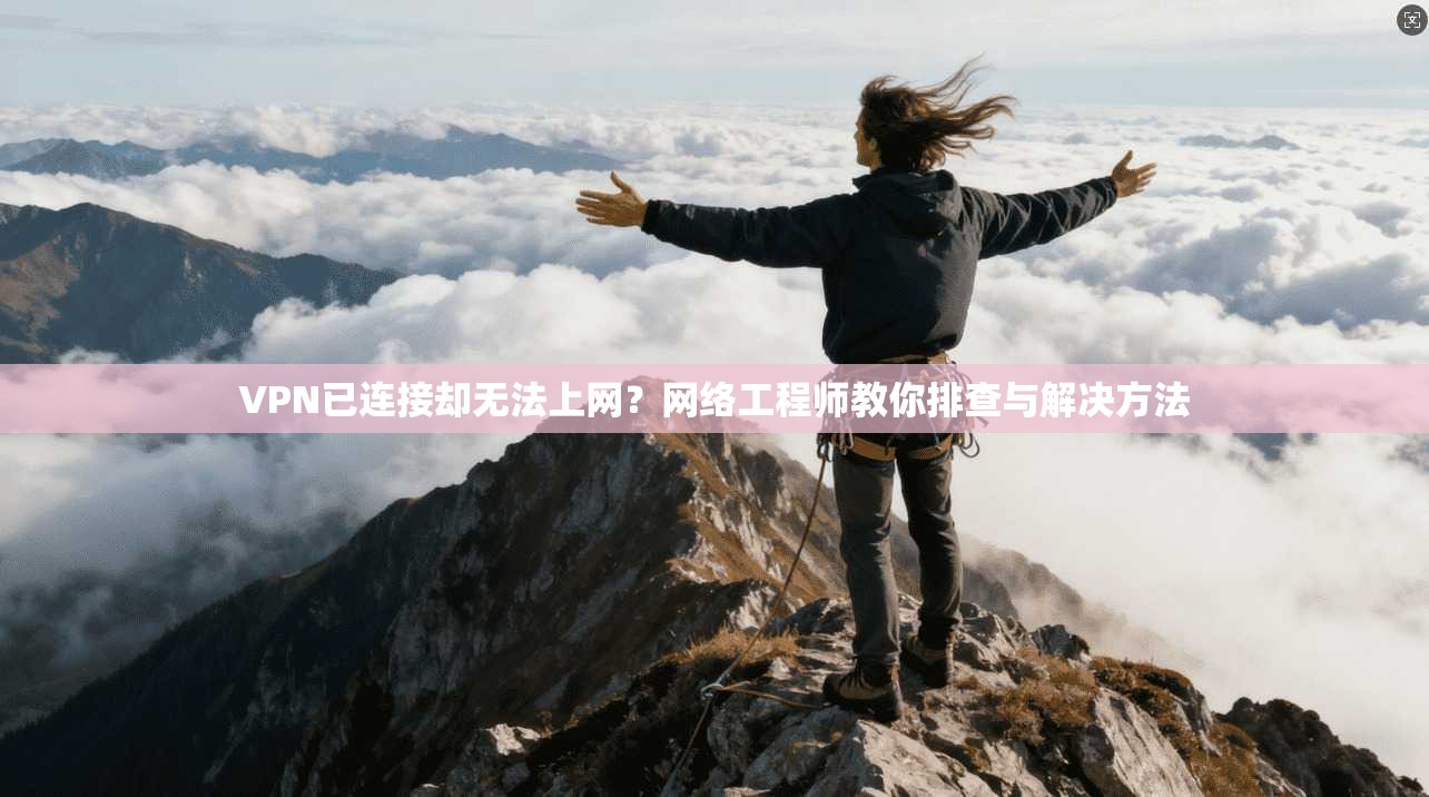 VPN已连接却无法上网？网络工程师教你排查与解决方法