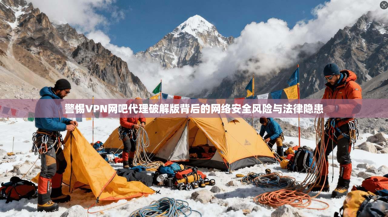 警惕VPN网吧代理破解版背后的网络安全风险与法律隐患