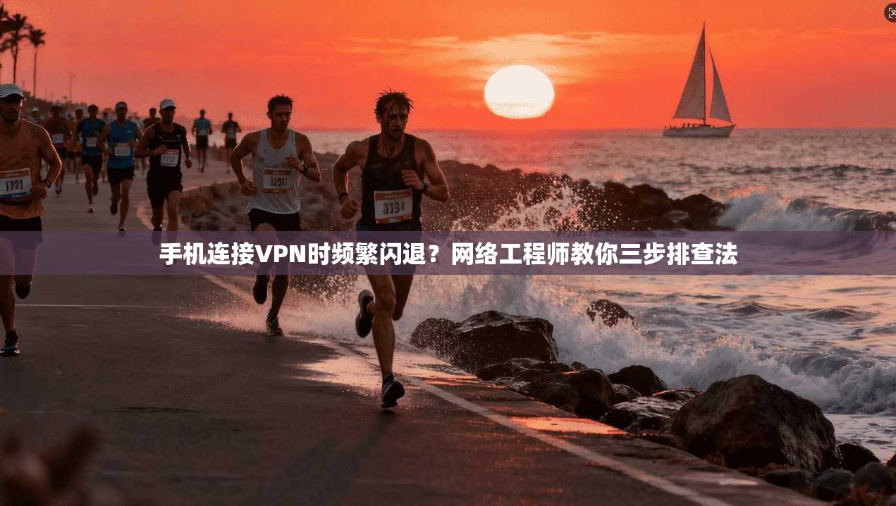 手机连接VPN时频繁闪退？网络工程师教你三步排查法