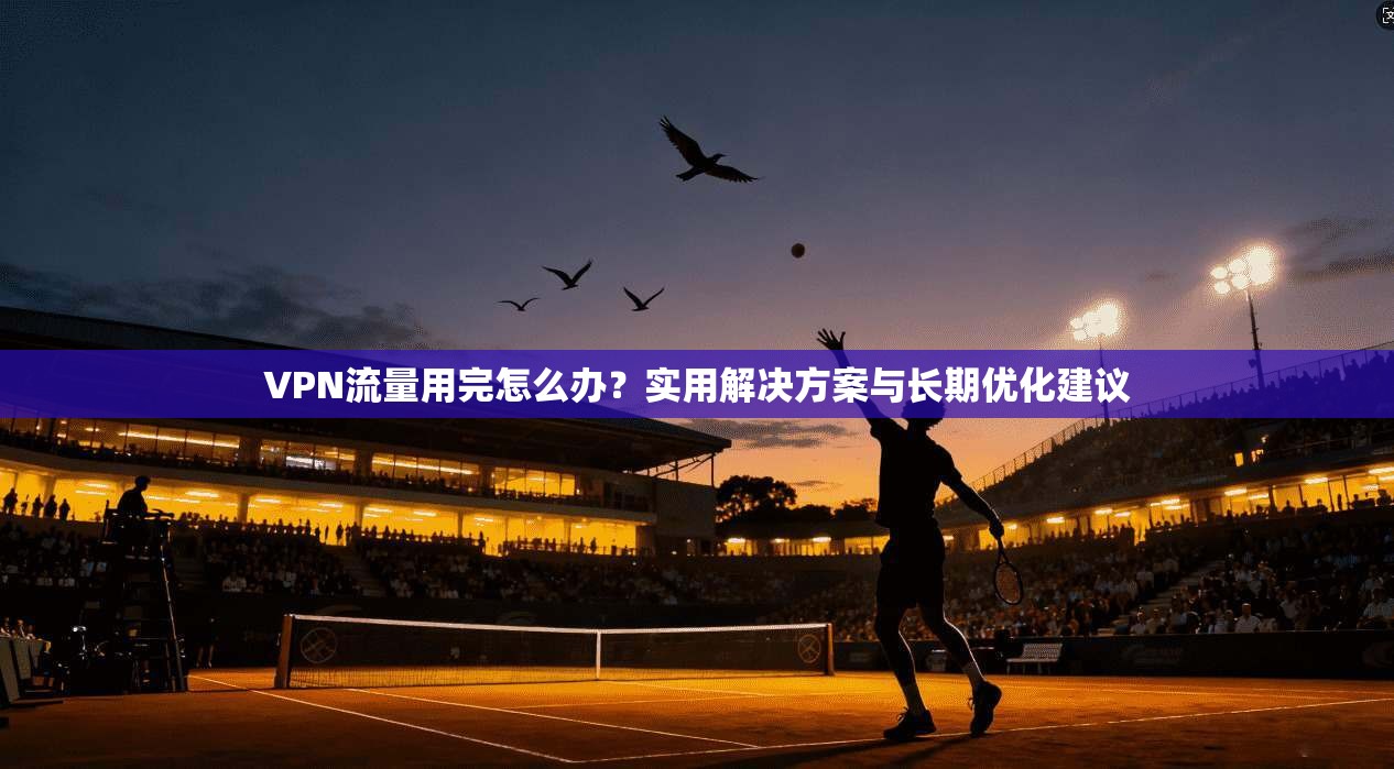 VPN流量用完怎么办?实用解决方案与长期优化建议