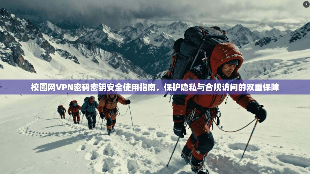 校园网VPN密码密钥安全使用指南,保护隐私与合规访问的双重保障