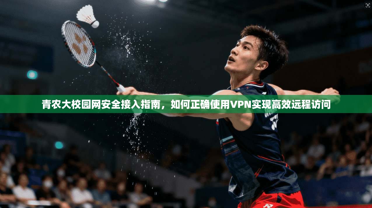 青农大校园网安全接入指南，如何正确使用VPN实现高效远程访问