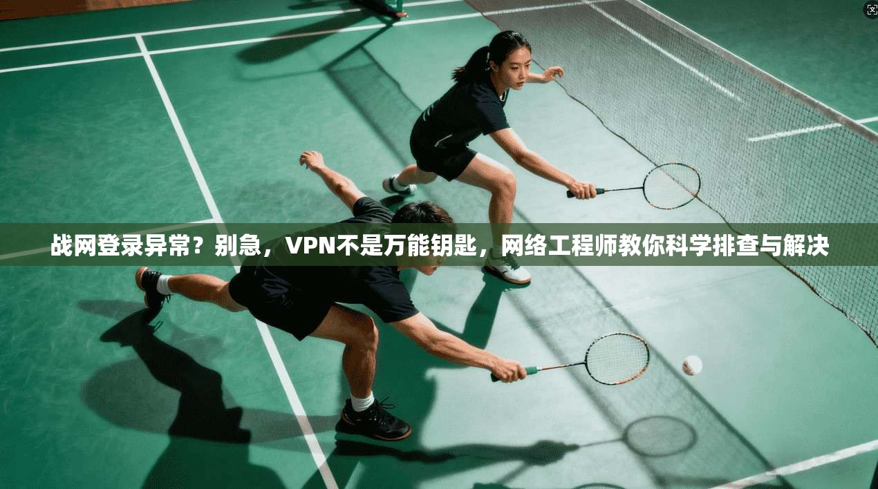 战网登录异常？别急，VPN不是万能钥匙，网络工程师教你科学排查与解决
