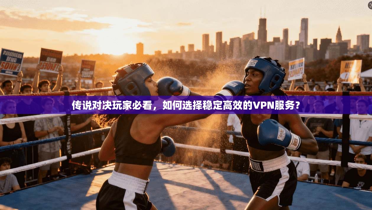 传说对决玩家必看，如何选择稳定高效的VPN服务？