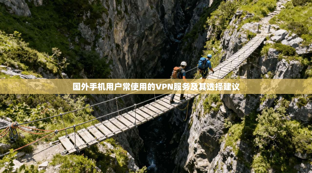国外手机用户常使用的VPN服务及其选择建议
