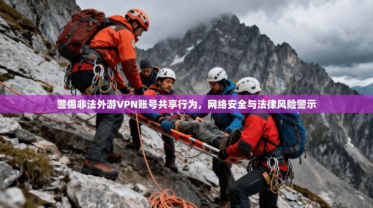 警惕非法外游VPN账号共享行为,网络安全与法律风险警示